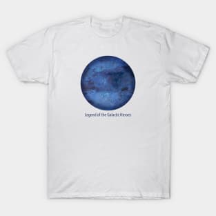 Legend of the Galactic Heroes planet T-Shirt